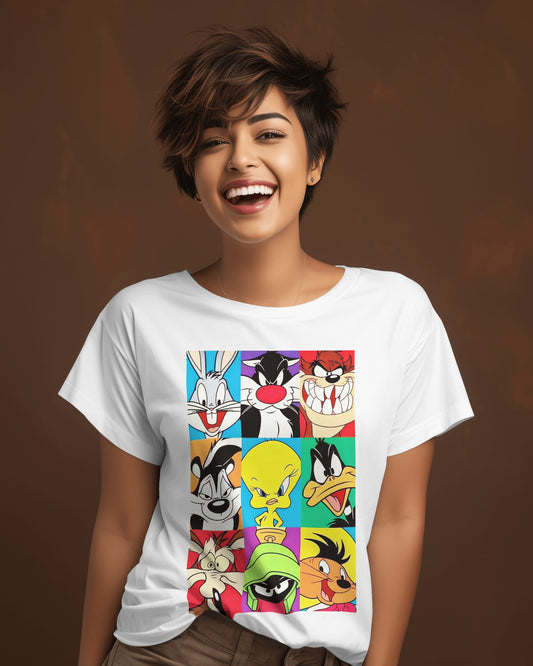 Looney Tunes Printed T-Shirt F